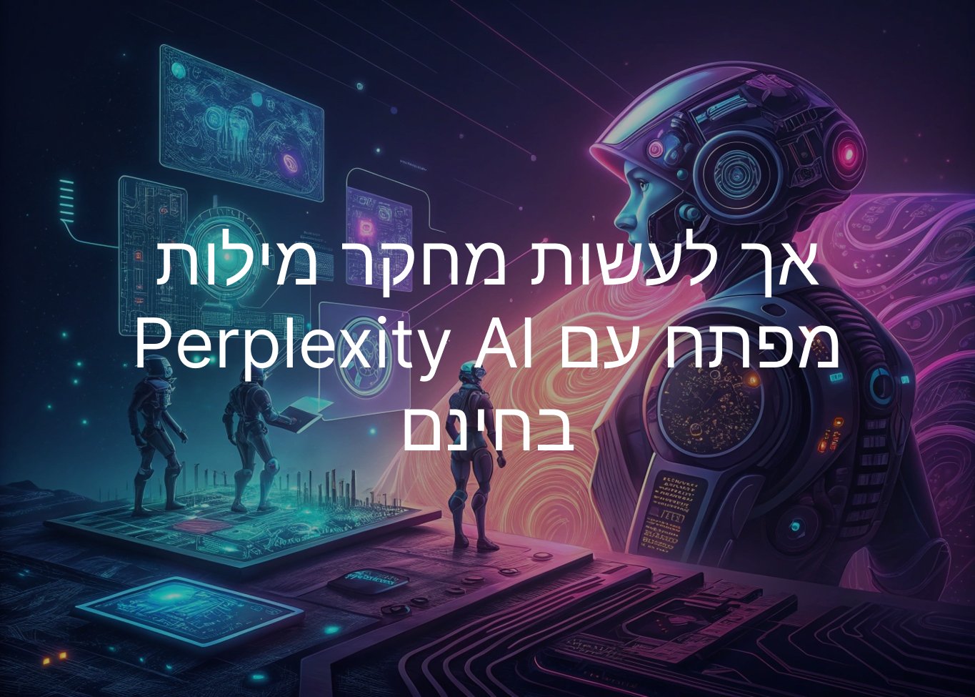 איך לעשות מחקר מילות מפתח עם Perplexity AI